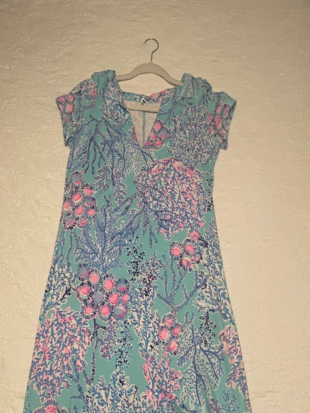 Lilly Pulitzer Coral Reef Print Shift Dress – Size Small